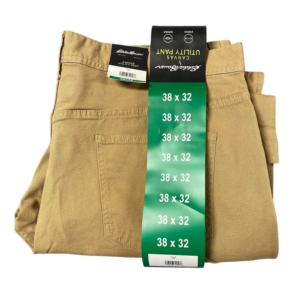 Eddie Bauer Mens Canvas Utility Pant 38X32